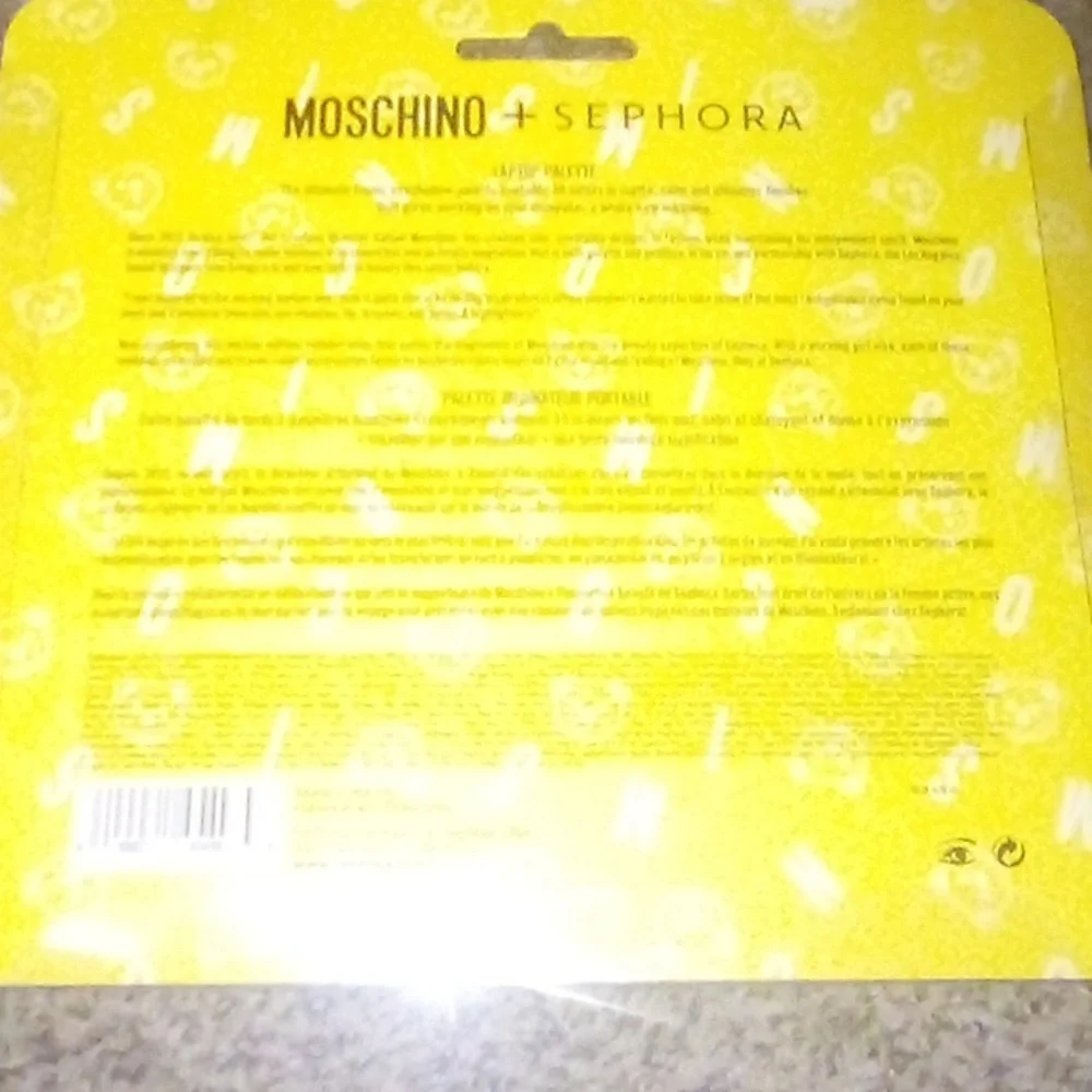 Moschino + Sephora Laptop Palette New